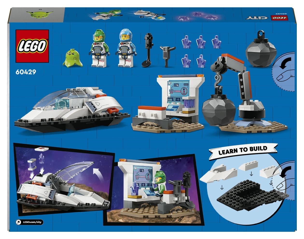 Bergung eines Asteroiden im Weltall 