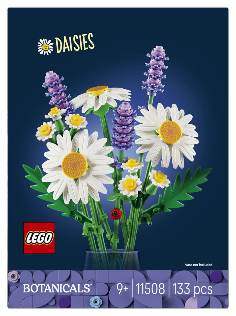 Botanicals Gänseblümchen Bauset 133 Teile  (Mehrfarbig) 