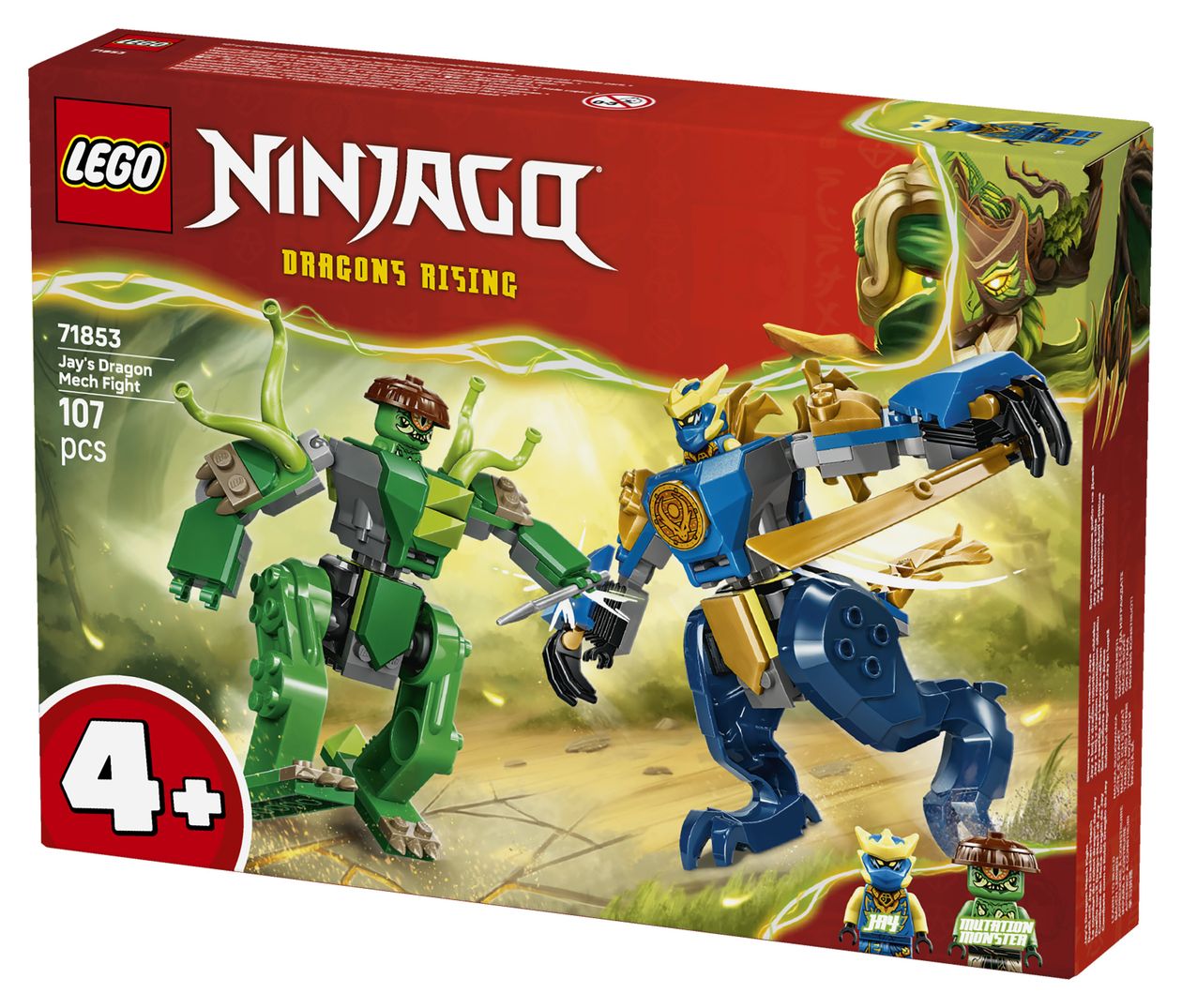 Duell mit Jays Drachen-Mech 