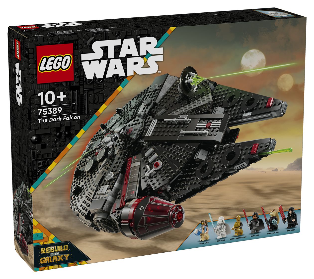 Dunkler Millennium Falke 