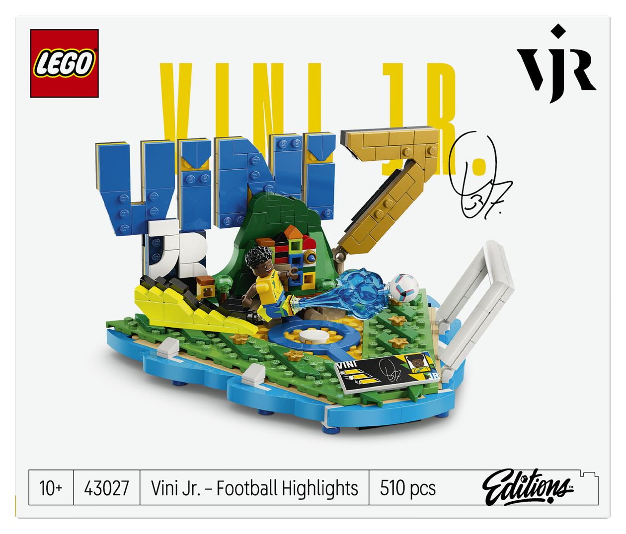 Editions Vini Jr. Fußball-Highlights Bauset 510 Teile  (Mehrfarbig) 