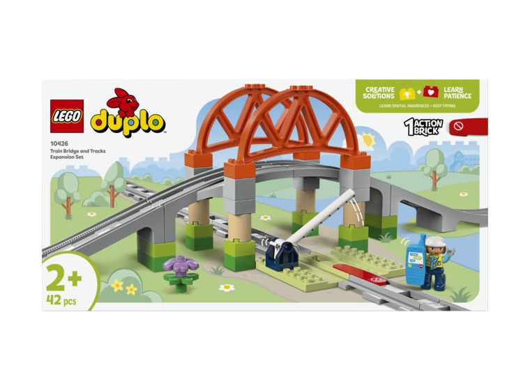 Eisenbahnbrücke und Schienen – Erweiterungsset 