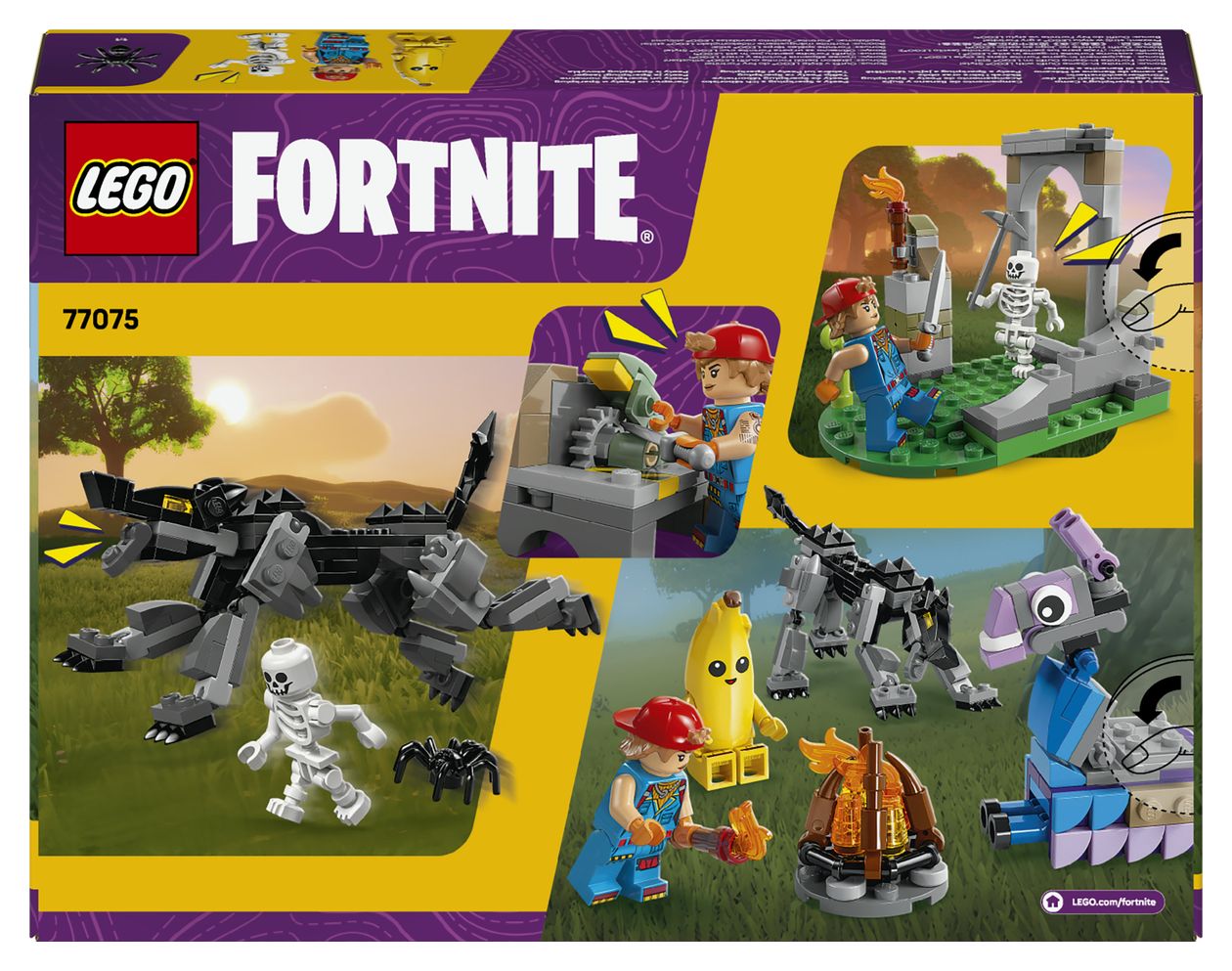 Fortnite Das Lager von Schali und der Zündkerzenkünstlerin Bauset 250 Teile  (Mehrfarbig) 