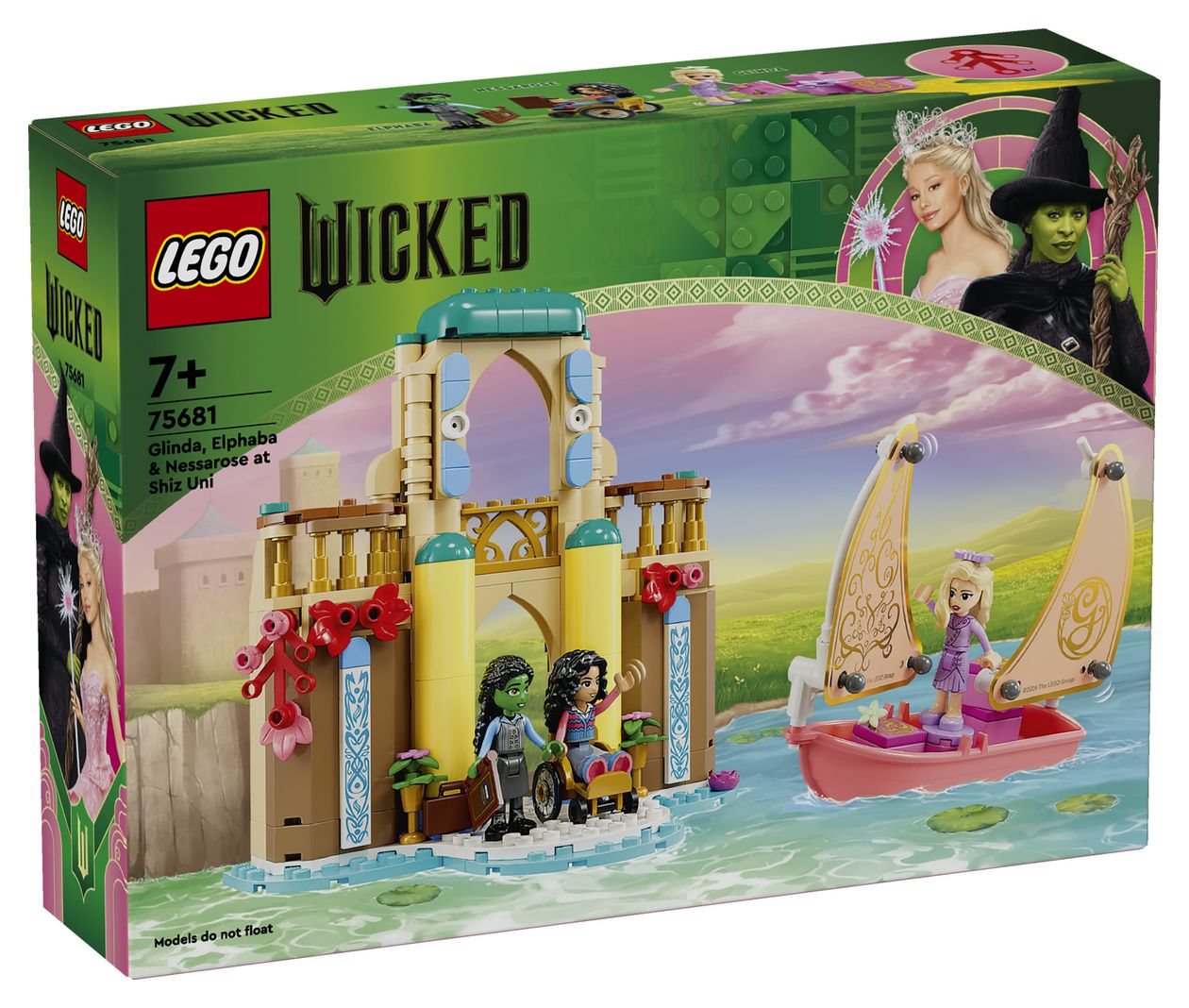 Glinda, Elphaba und Nessarose an der Universität Shiz 