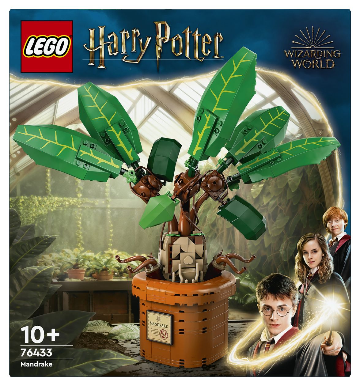 Harry Potter Zaubertrankpflanze Alraune Bauset 579 Teile  (Mehrfarbig) 
