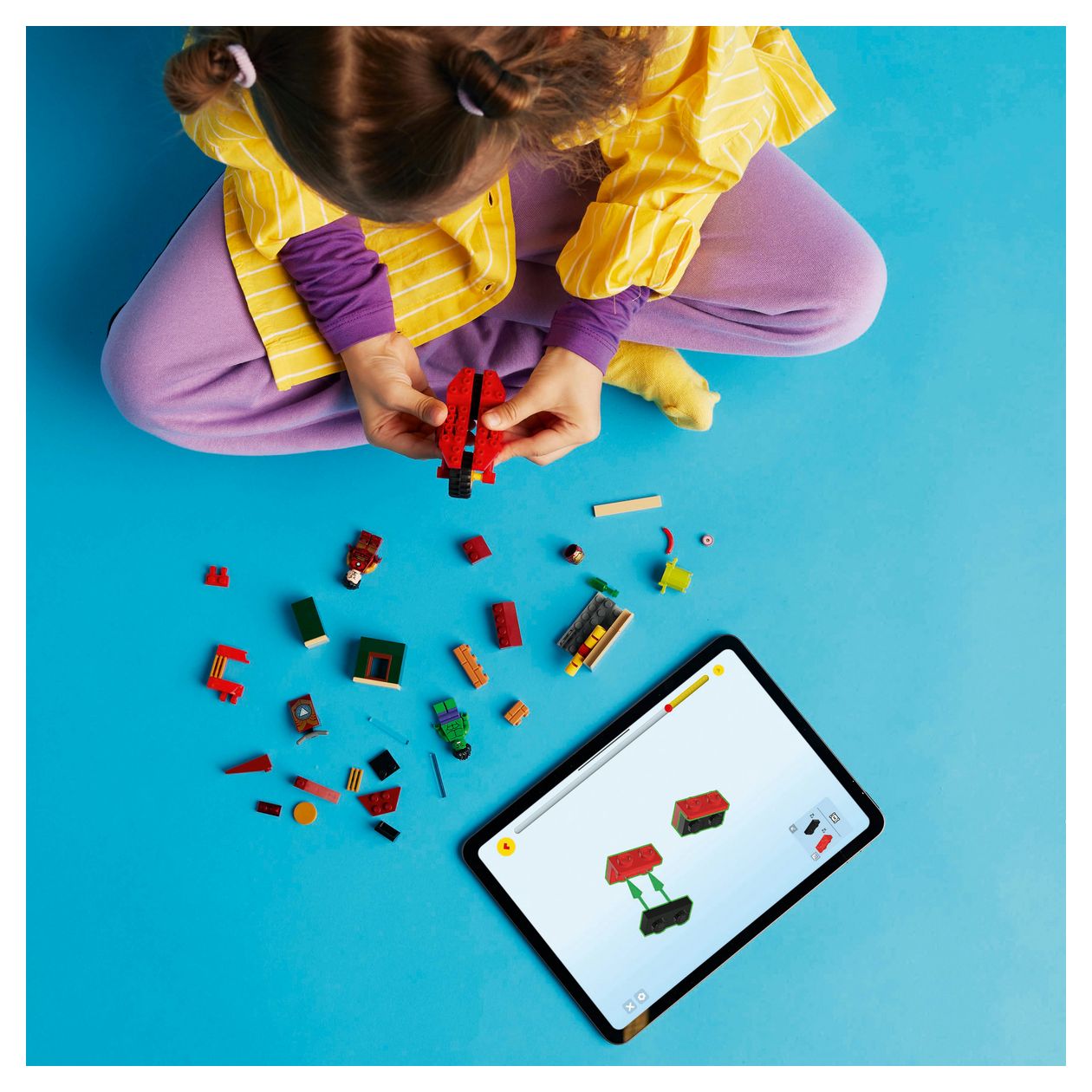 Iron Man mit Bike und der Hulk 