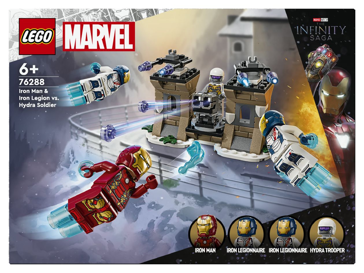 Iron Man & Iron Legion vs. HYDRA-Soldat 