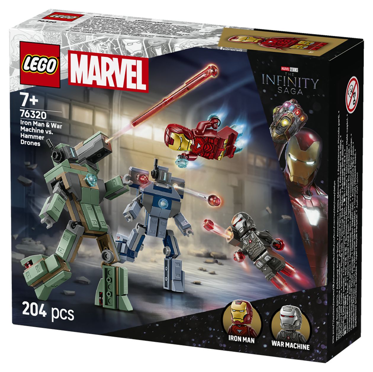 Iron Man & War Machine vs. Hammer-Drohnen 