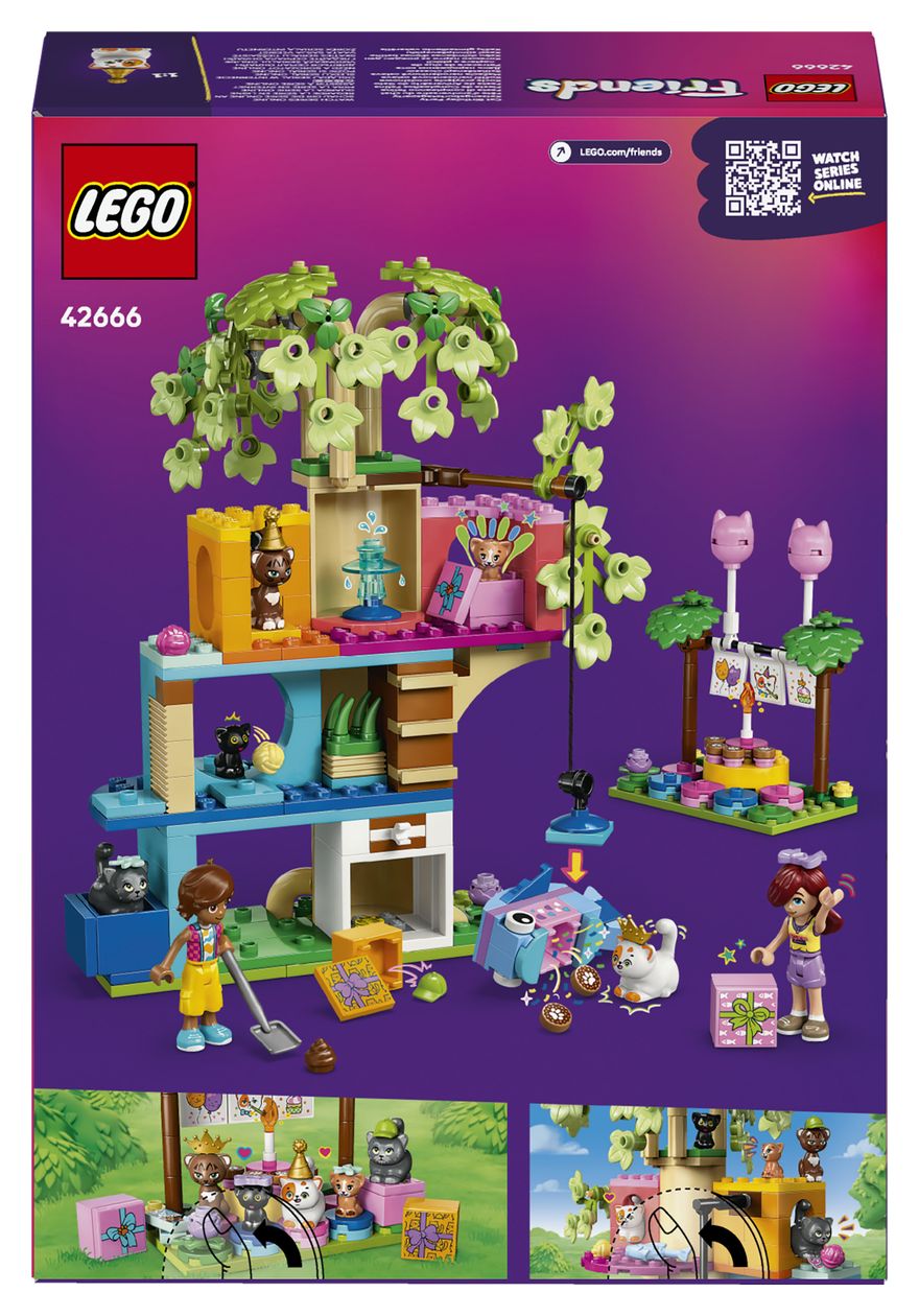 Katzengeburtstagsparty & Baumhaus 