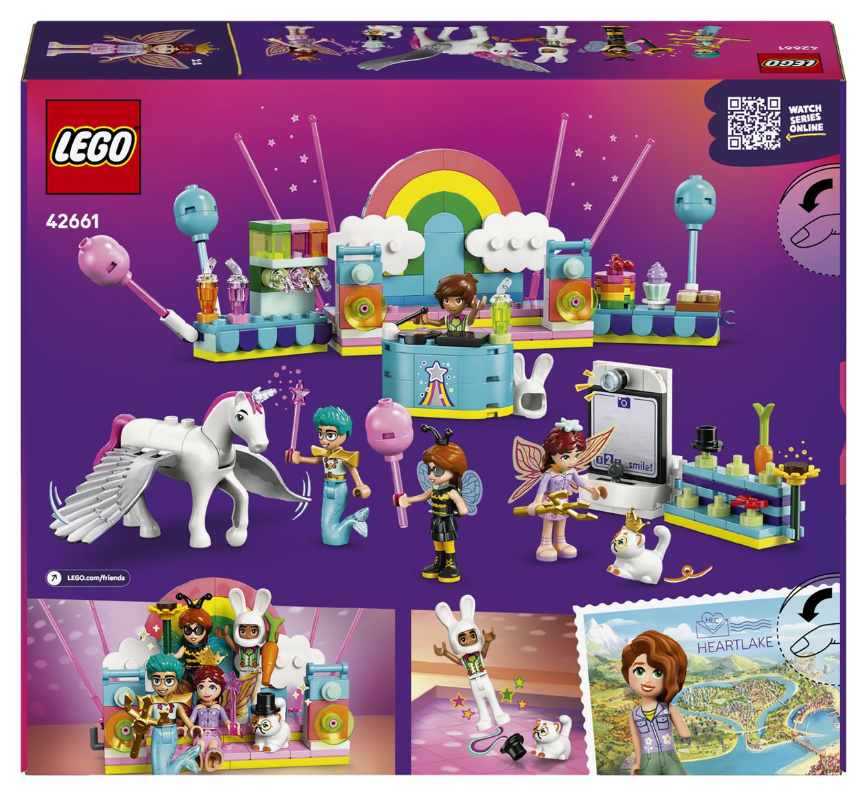 Kostümparty mit Einhorn und Fee 