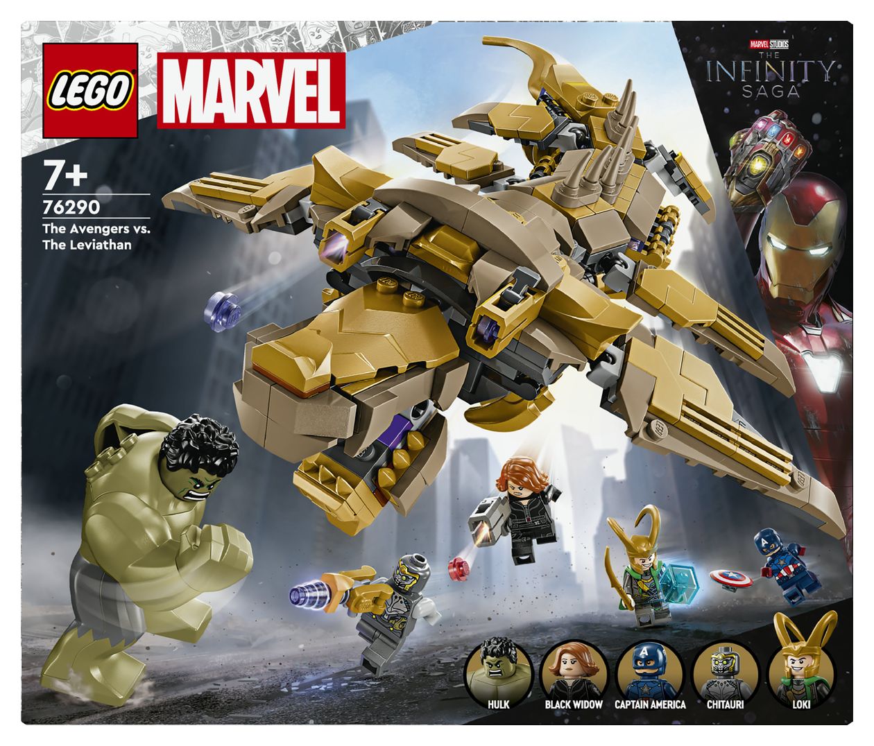 Marvel Avengers vs. Leviathan Bauset 347 Teile  (Mehrfarbig) 