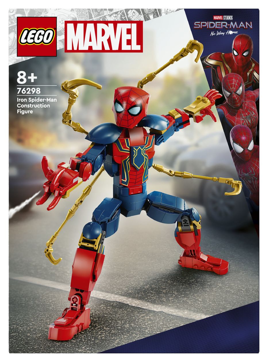 Marvel Iron Spider-Man Baufigur 303 Teile  (Mehrfarbig) 