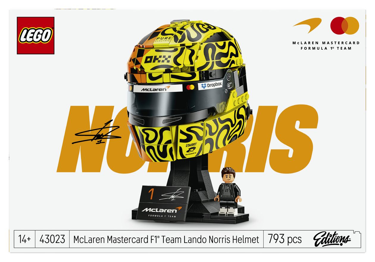 McLaren Mastercard F1® Team Lando Norris’ Helm 