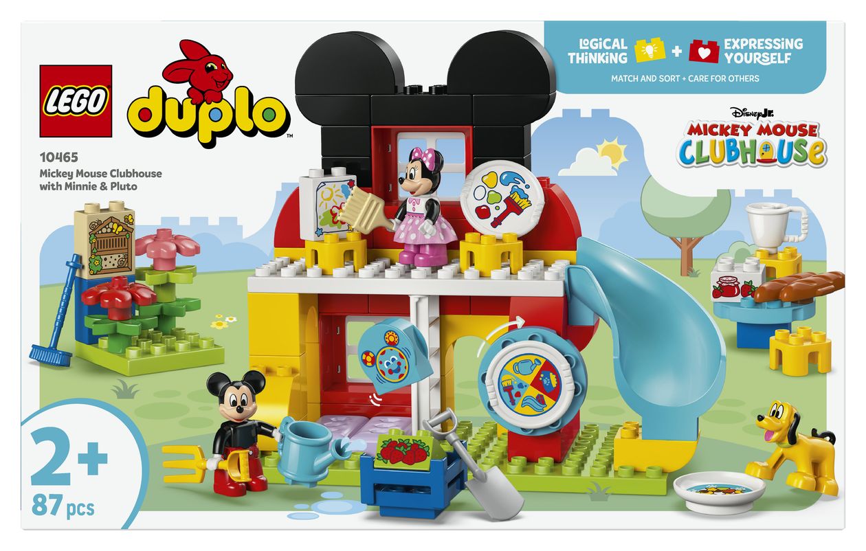 Micky Maus Wunderhaus mit Minnie und Pluto 