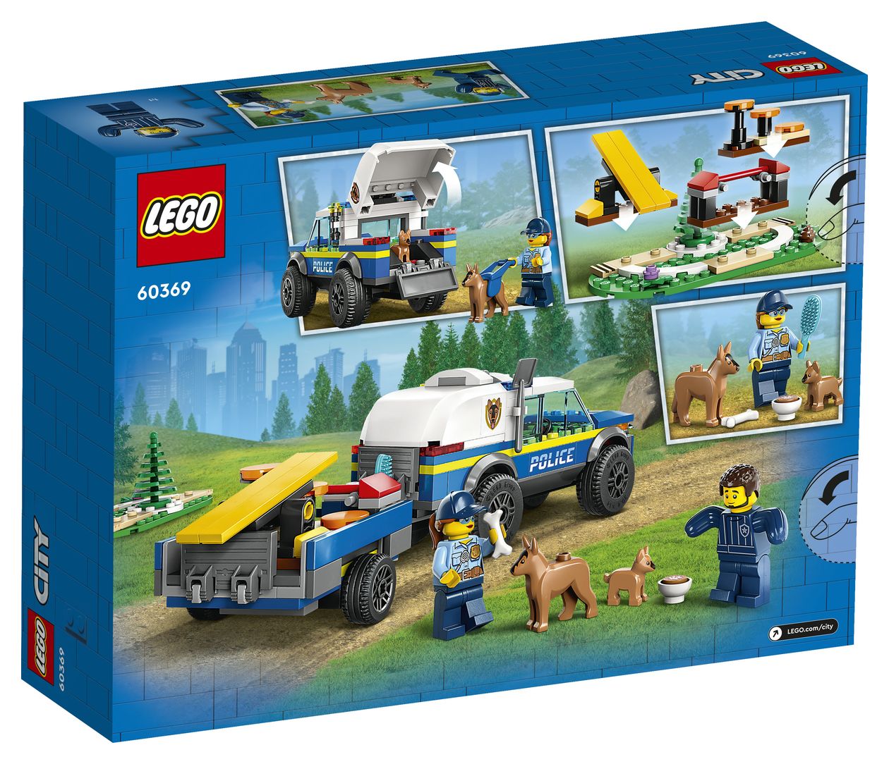 Mobiles Polizeihunde-Training 