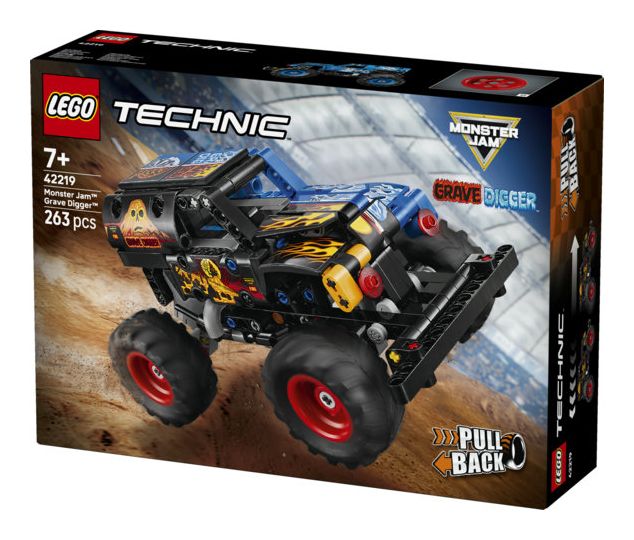 Monster Jam™ Grave Digger™ Feuer und Eis 