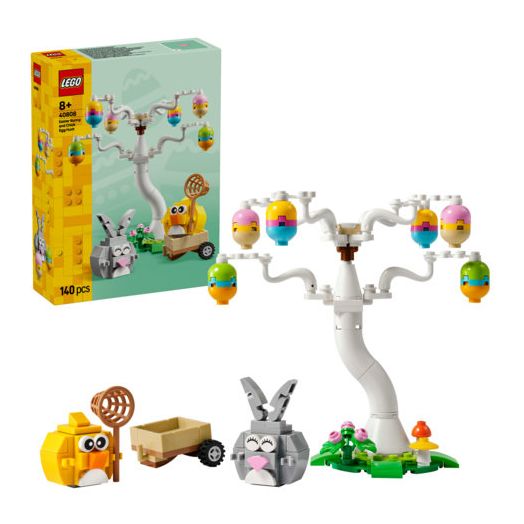 Osterhase und Ostereiersuche 