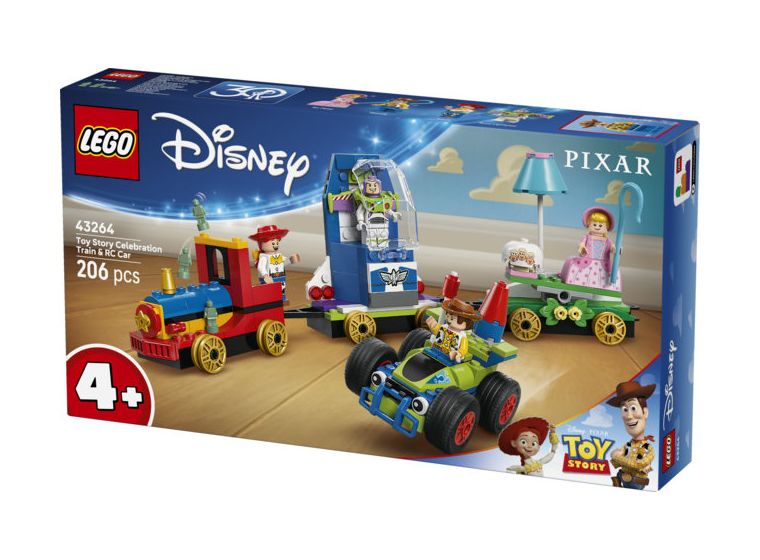 Partyzug und das Auto RC aus Toy Story 