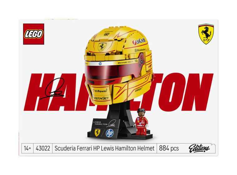 Scuderia Ferrari HP Lewis Hamilton Helm 
