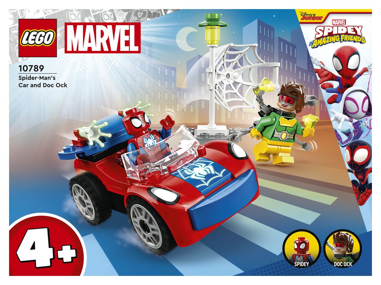 Spider-Mans Auto und Doc Ock 