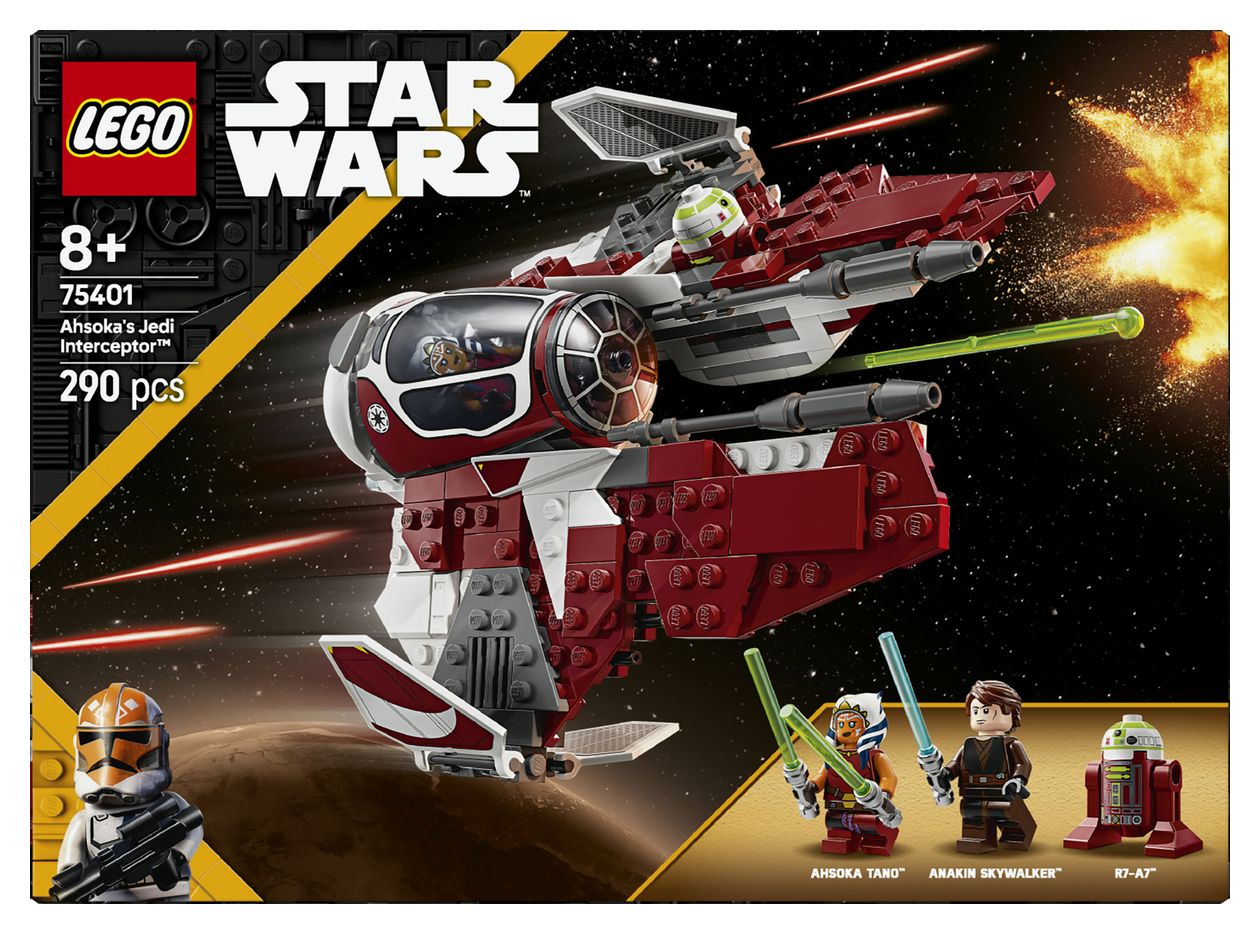 Star Wars Ahsokas Jedi Interceptor Bauset 290 Teile  (Mehrfarbig) 