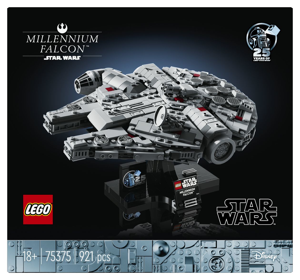 Star Wars Millennium Falke Bauset 921 Teile  (Mehrfarbig) 
