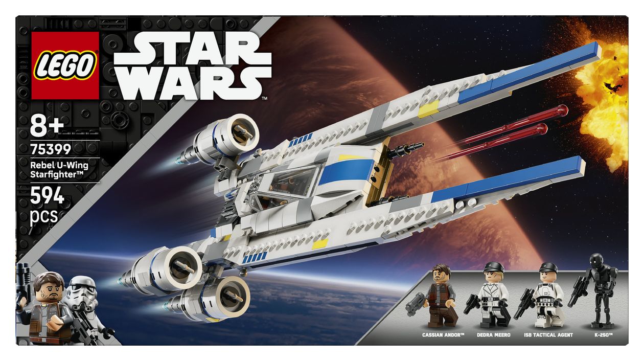 Star Wars Rebel U-Wing Starfighter Bauset 594 Teile  (Mehrfarbig) 