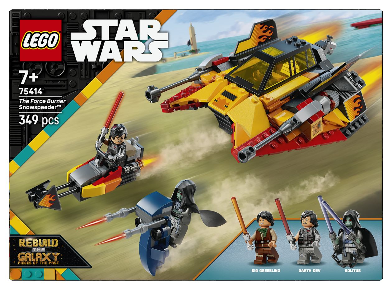 Star Wars The Force Burner Snowspeeder Bauset 349 Teile  (Mehrfarbig) 