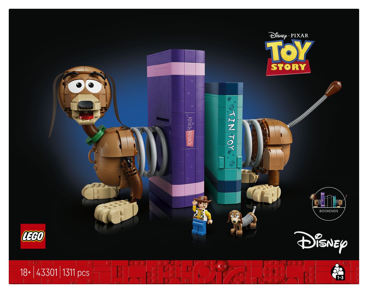 Toy Story: Slinky-Buchstützen 