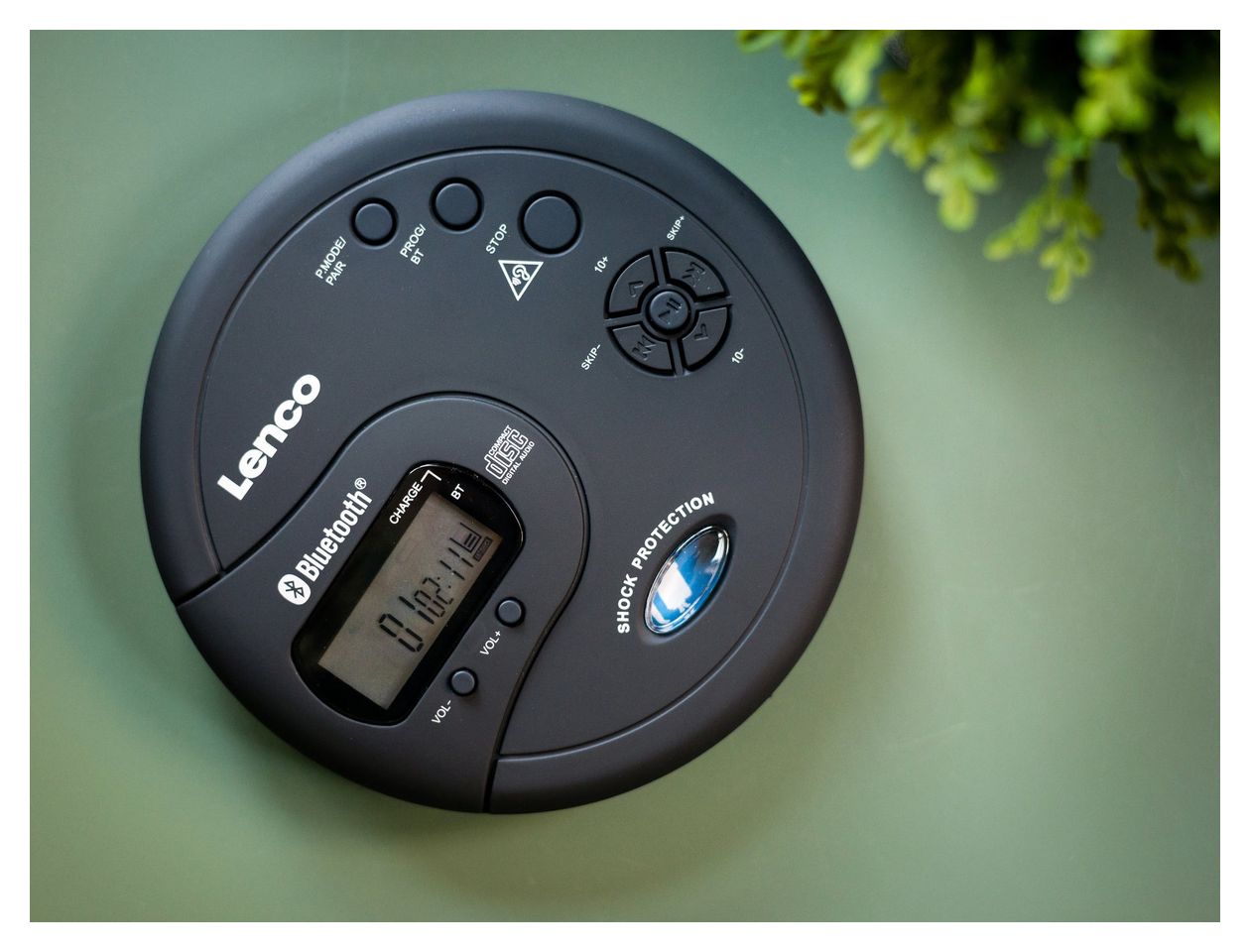 CD-300BK portabler CD Player  (Schwarz) 