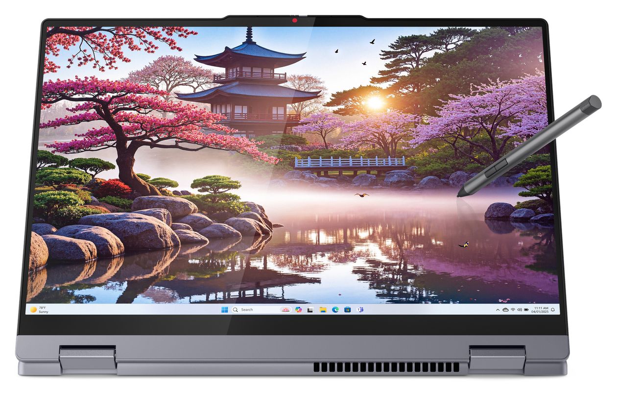 IdeaPad 5 2-in-1 16AKP10 Copilot+ WUXGA Notebook 40,6 cm (16 Zoll) 1920 x 1200 Pixel 512 GB SSD Windows 11 Home AMD Ryzen 5 max. 4,8 GHz  (Grau) 