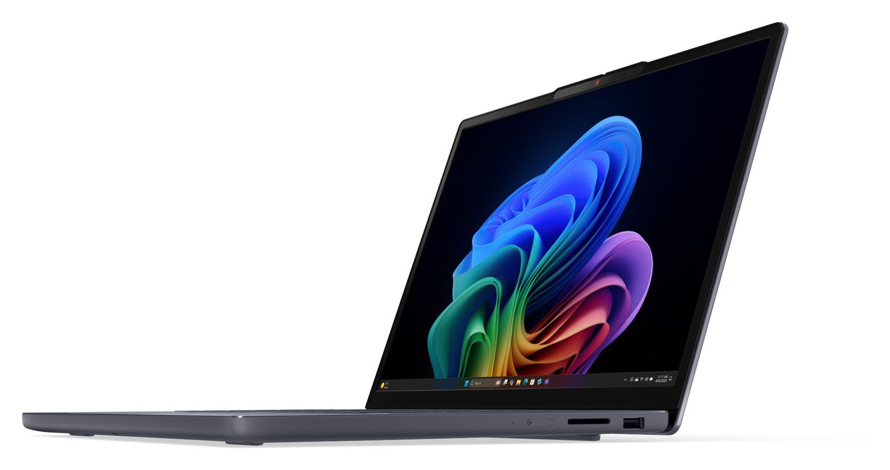 IdeaPad Slim 3 15Q8X10 Copilot+ WUXGA Notebook 38,9 cm (15.3 Zoll) 1920 x 1200 Pixel 1 TB SSD Windows 11 Home Qualcomm Snapdragon max. 3 GHz  (Grau) 