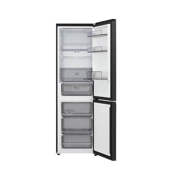 GBBS312BEV 220 l / 113 l Kühl-Gefrierkombi freistehend NoFrost 135 kWh Jahr  (Schwarz) 