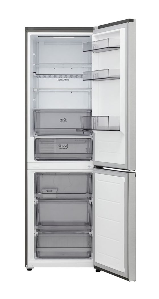 GBBS312BPY 220 l / 113 l Kühl-Gefrierkombi freistehend 135 kWh Jahr  (Grau) 