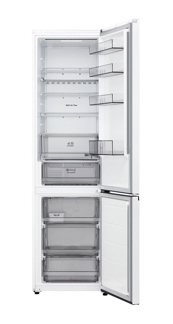 GBBS322BSW 262 l / 113 l Kühl-Gefrierkombi freistehend NoFrost 139 kWh Jahr  (Weiß) 