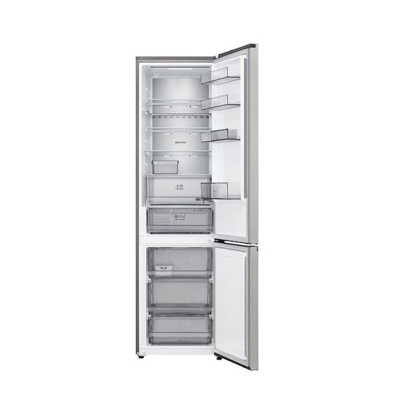 GBBS524APY 262 l / 113 l Kühl-Gefrierkombi freistehend NoFrost 112 kWh Jahr  (Silber) 