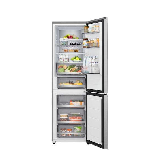 GBBS716AMB 220 l / 113 l Kühl-Gefrierkombi freistehend NoFrost 108 kWh Jahr  (Metallisch) 