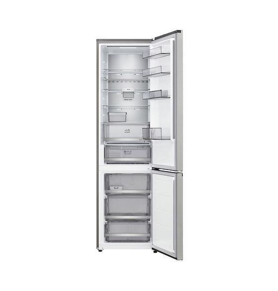 GBBS726BPY 262 l / 113 l Kühl-Gefrierkombi freistehend NoFrost 139 kWh Jahr  (Silber) 
