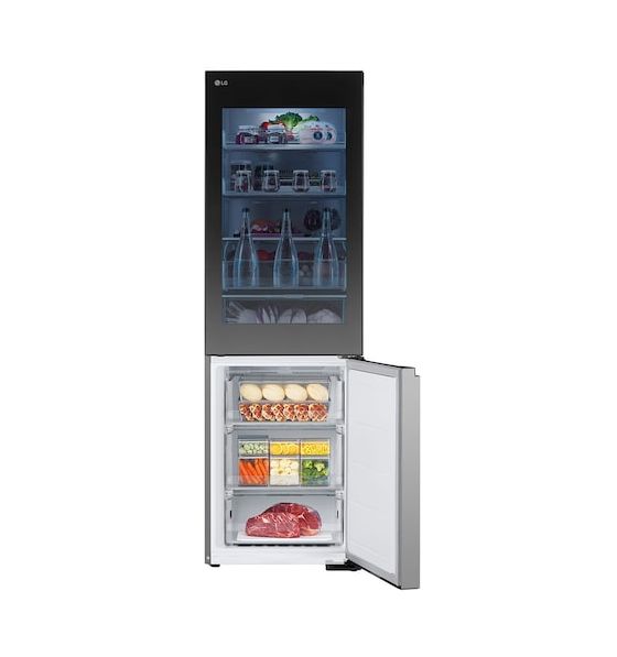 GBG5160CPY 239 l / 110 l Kühl-Gefrierkombi freistehend NoFrost 172 kWh Jahr  (Silber) 