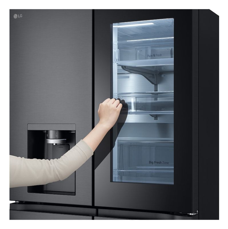 GMG961NPKE Side-by-Side Kühl-/ Gefrierkombination 363 l / 274 l 354 kWh 1792 mm x 914 mm  (Schwarz) 