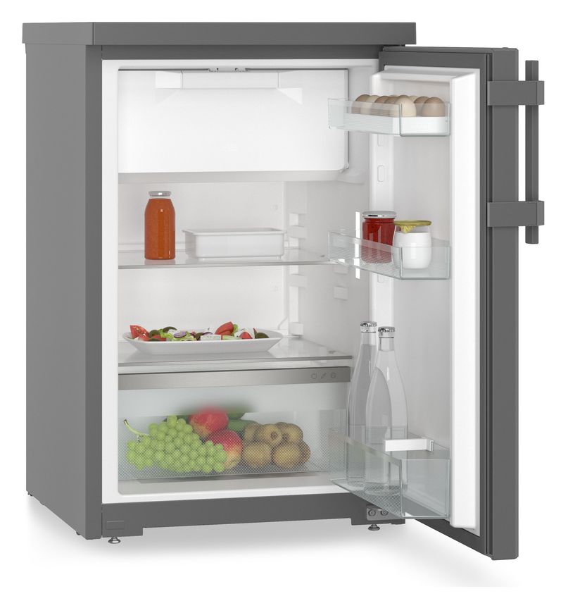 Rdgd1401-20 Pure 111 l / 97 l Tischkühlschrank EEK: D 114 kWh Jahr  (Grau) 