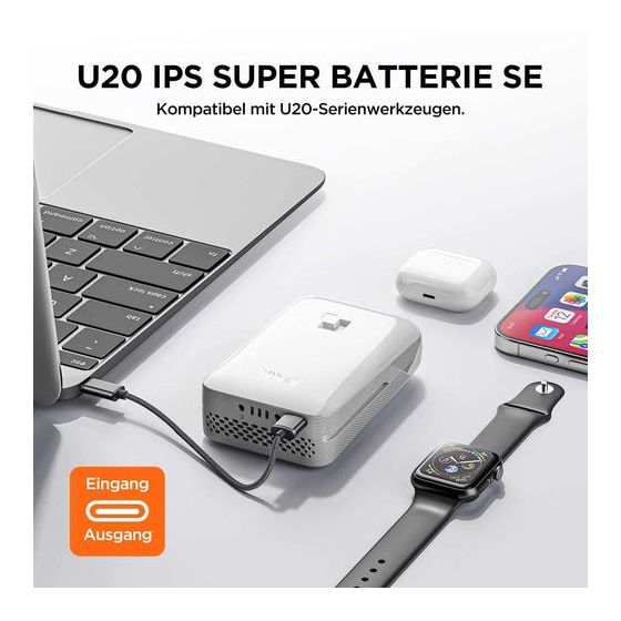 Handy+ 20V U20 2,0 Ah SE Kabelloser Heckenschere Bürstenschneider 