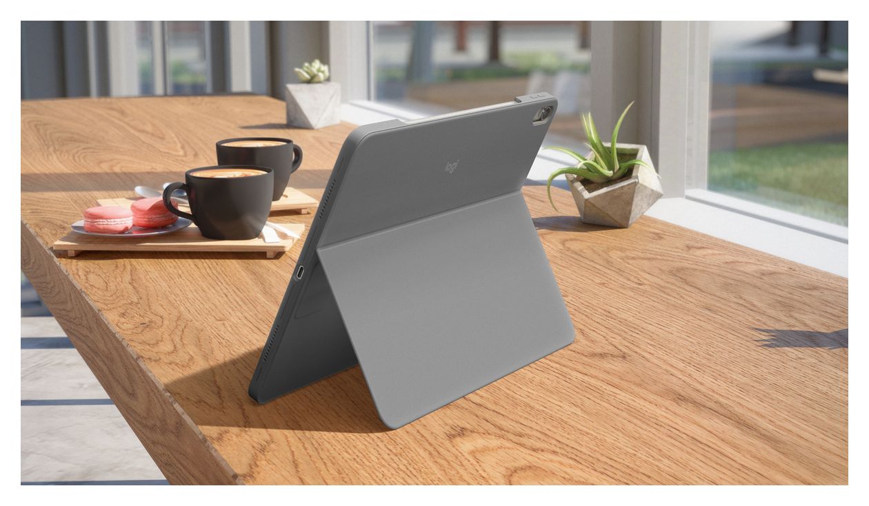 Combo Touch für Apple iPad Air 13-inch (M2) bis 33 cm (13") (Oxford Grey) 