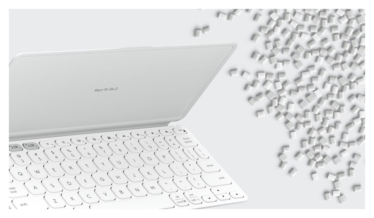 Keys To Go 2 Universal Tastatur  (Weiß) 