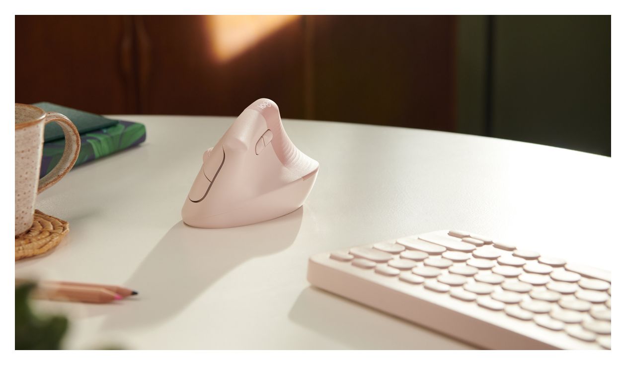 Lift 4000 DPI Büro Maus Optisch  (Pink) 