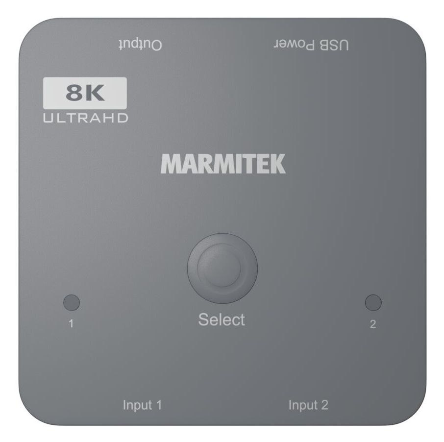 Connect 720 - HDMI Switch 8K 60Hz - 4K 120Hz - HDMI 2.1 - 2 Eingänge / 1 Ausgang 