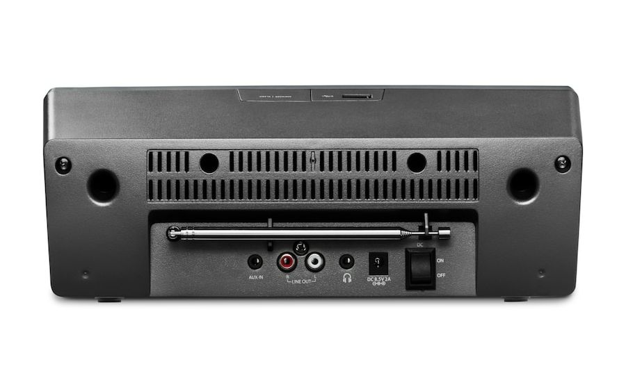 Life P85333 Bluetooth DAB+, FM Radio Internet  (Grau) 
