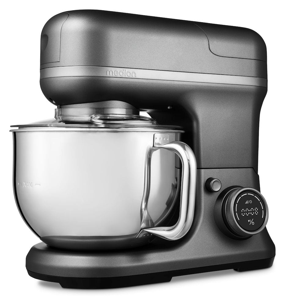 MD18440 1200 W Küchenmaschine 5 l  (Grau) 