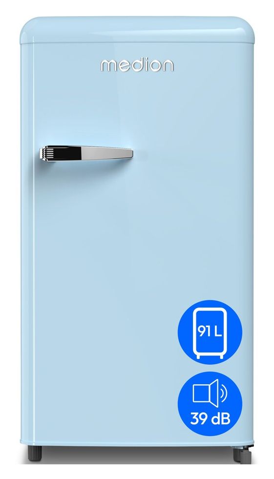 MD37800 91 l Kühlschrank freistehend EEK: E 85 kWh Jahr  (Blau) 