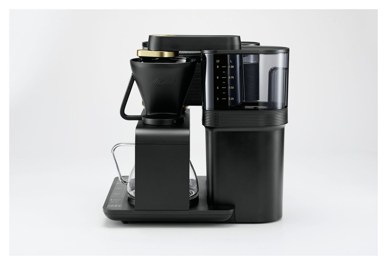 1024-04 Epos 8 Tassen Filterkaffeemaschine 1,0 l  (Schwarz, Gold) 